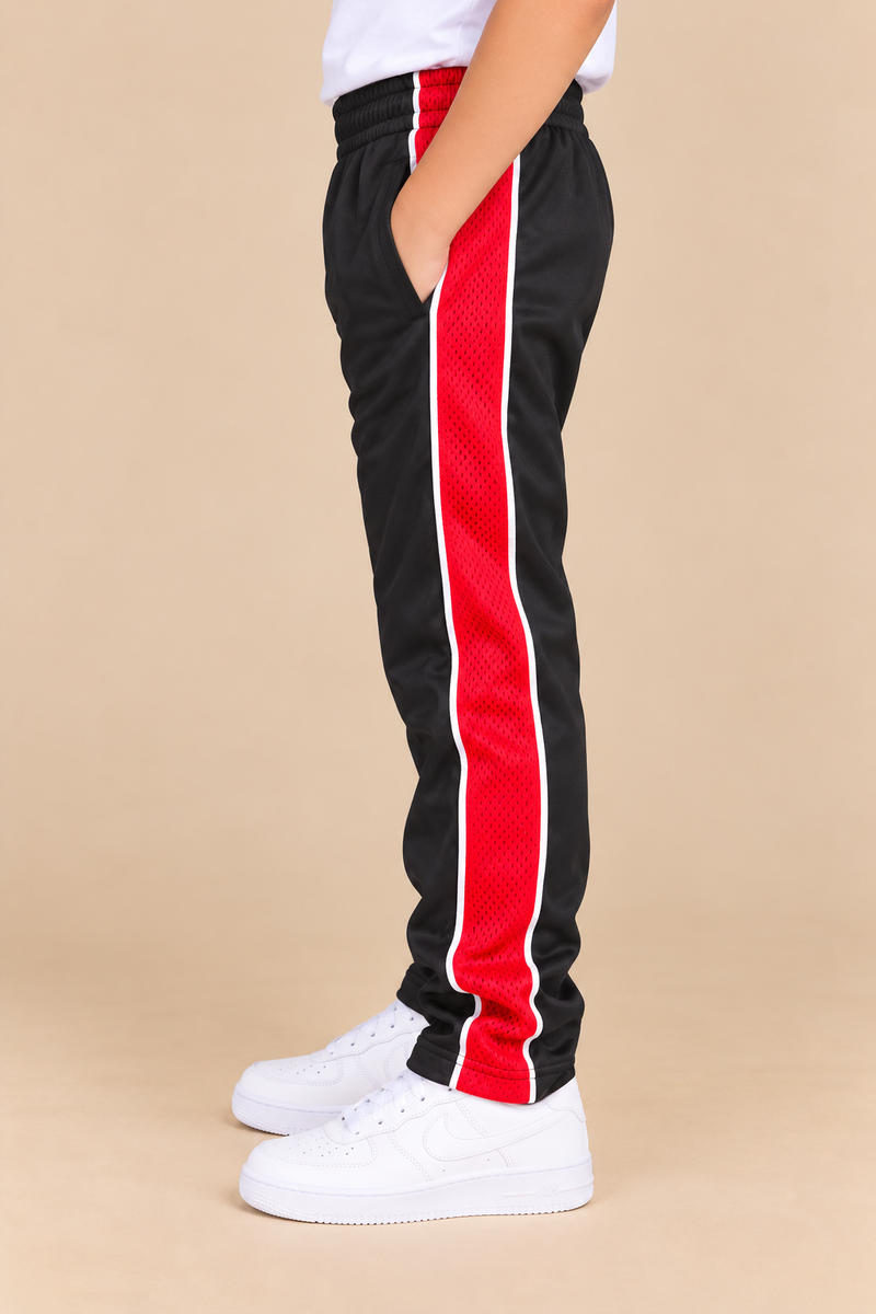 Premium Jogger Both Trouser For Kids-Black - MU15