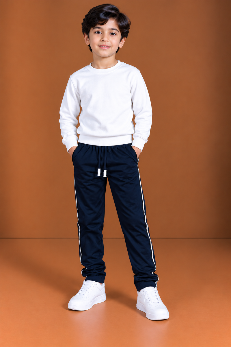 Premium Kids both seasons Trouser for dark navy  bnm14