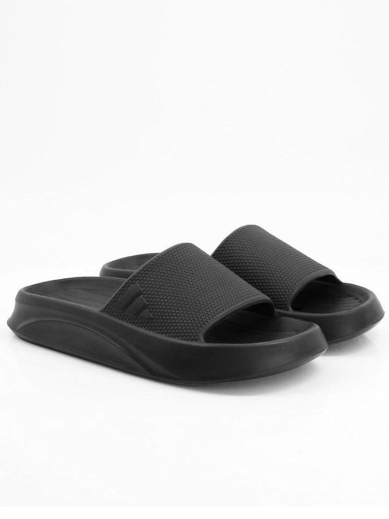 Men's Premium Flip Flop Fashion Slides-Black-BE6040