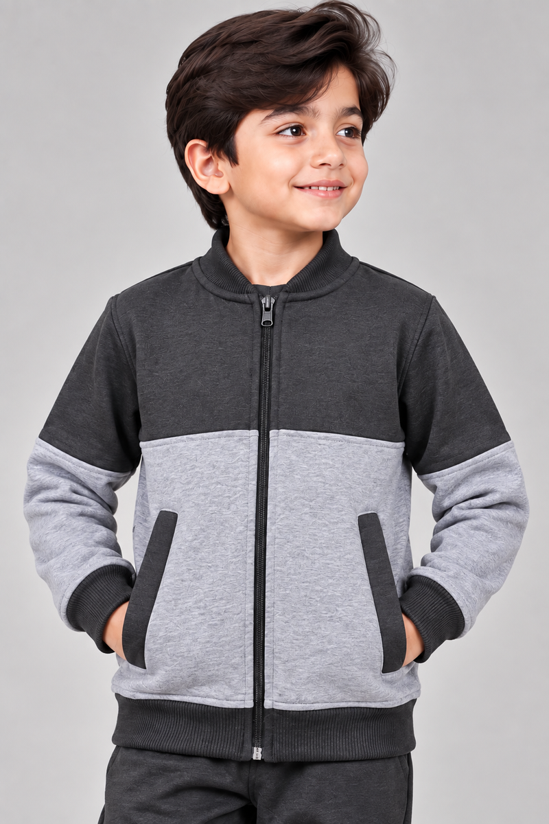 Stylish  Zipper Mock Neck sweatShirt mn101