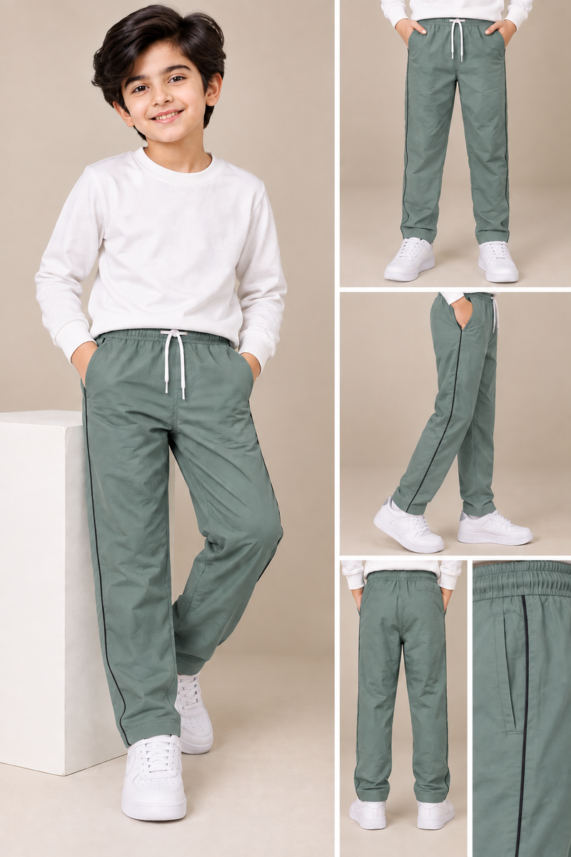 Premium Kids both seasons Trouser for Dark aqua  bnm022