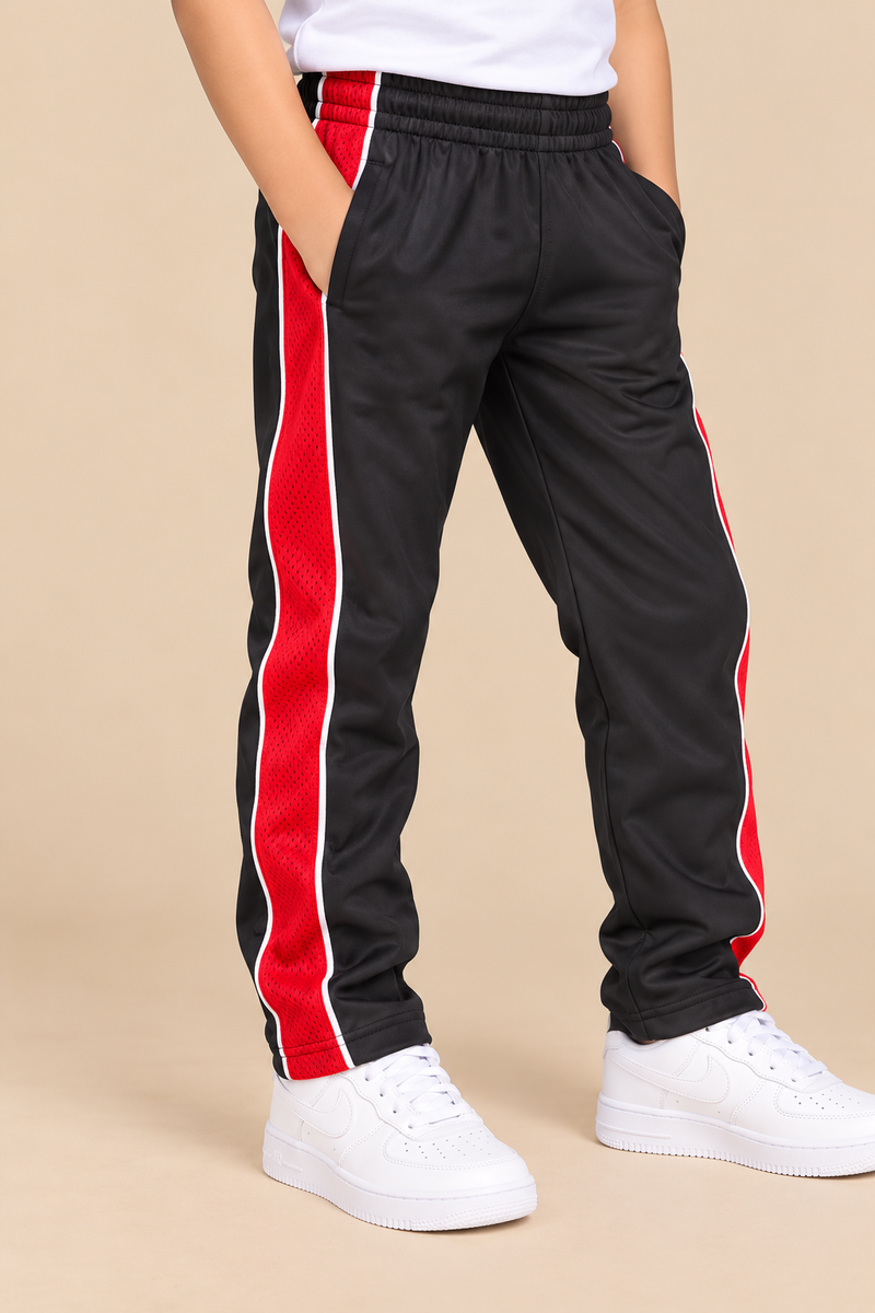 Premium Jogger Both Trouser For Kids-Black - MU15