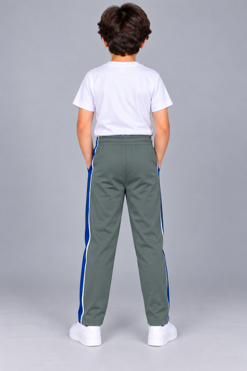 Premium Jogger Both Trouser For Kids-Muted Sage Green- MU22
