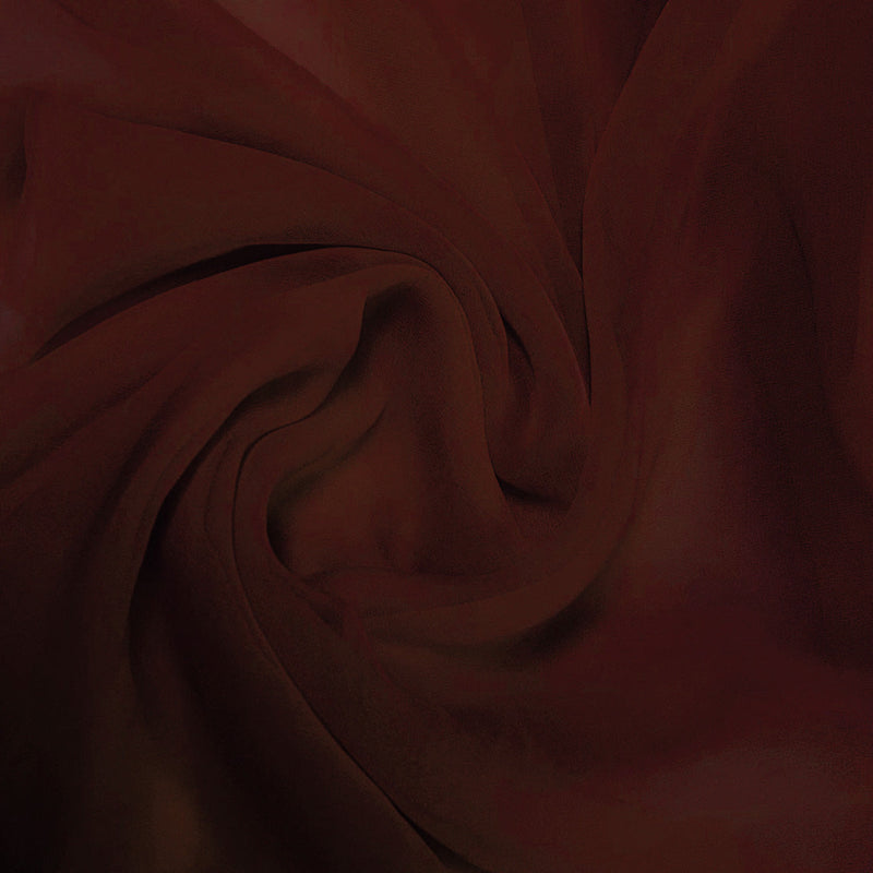 Imported Net Dupatta- Chocolate Brown