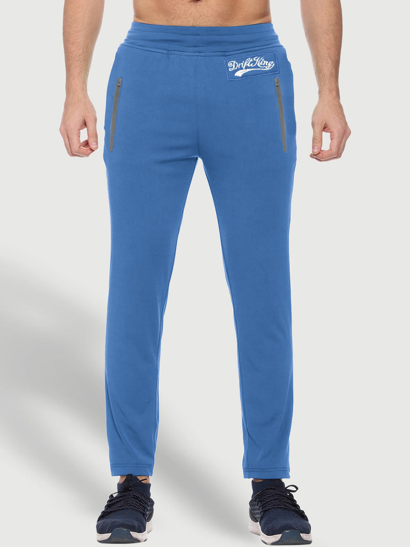 Drift King Regular Fit Heavy Fleece Jogger Trouser For Men-Blue-BR1107