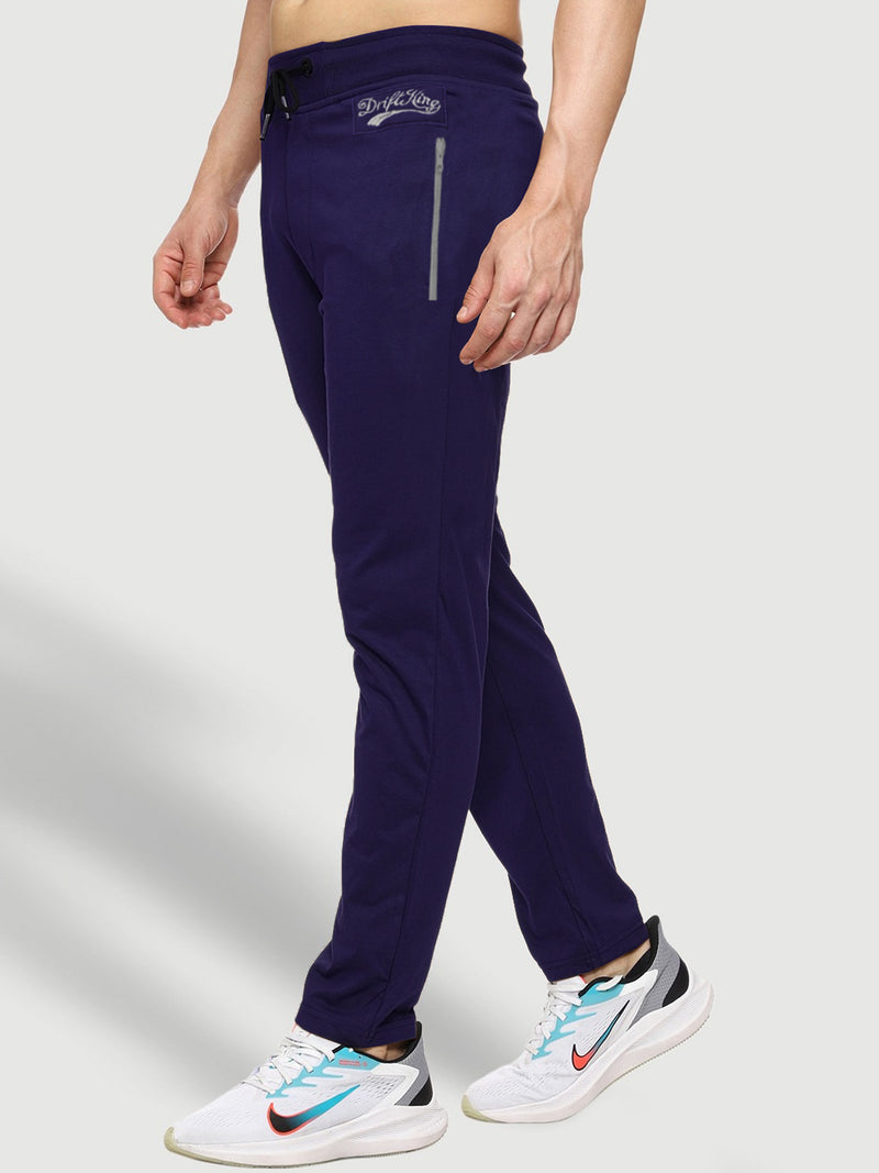 Drift King Regular Fit Heavy Fleece Jogger Trouser For Men-Royal Blue-BR1116