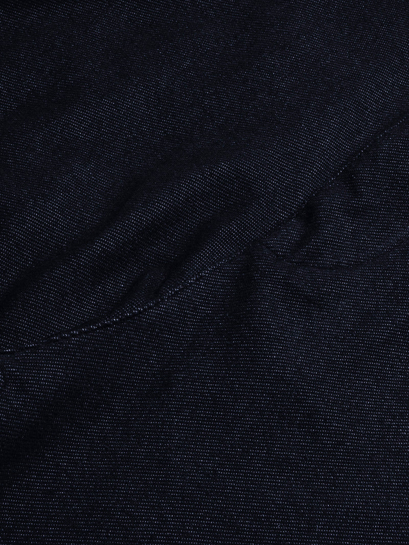 Louis Vicaci Super Stretchy Slim Fit Interlock Denim Pent For Men-Navy with Noise-BR13131