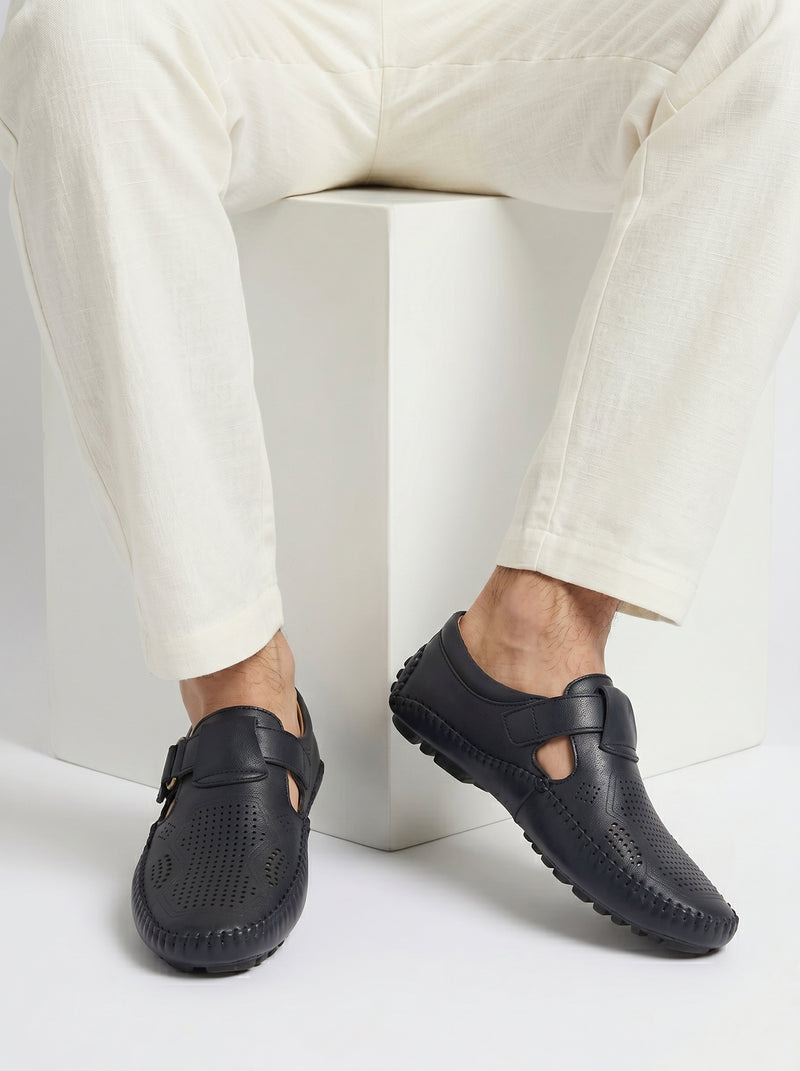 Men's Premium Sandals For Men-Black-BE3321
