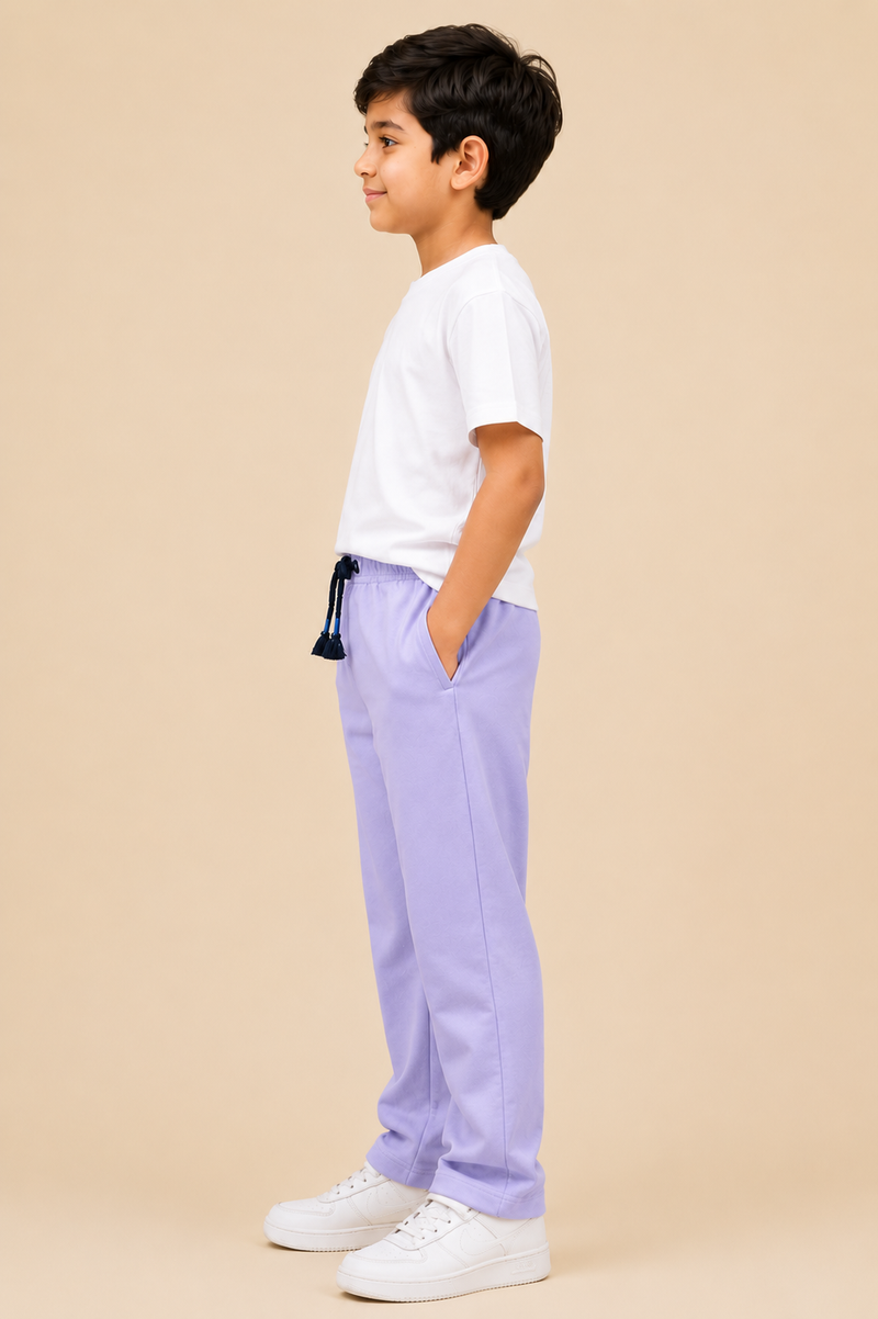 Premium Boys Trouser-Light Purple-T19