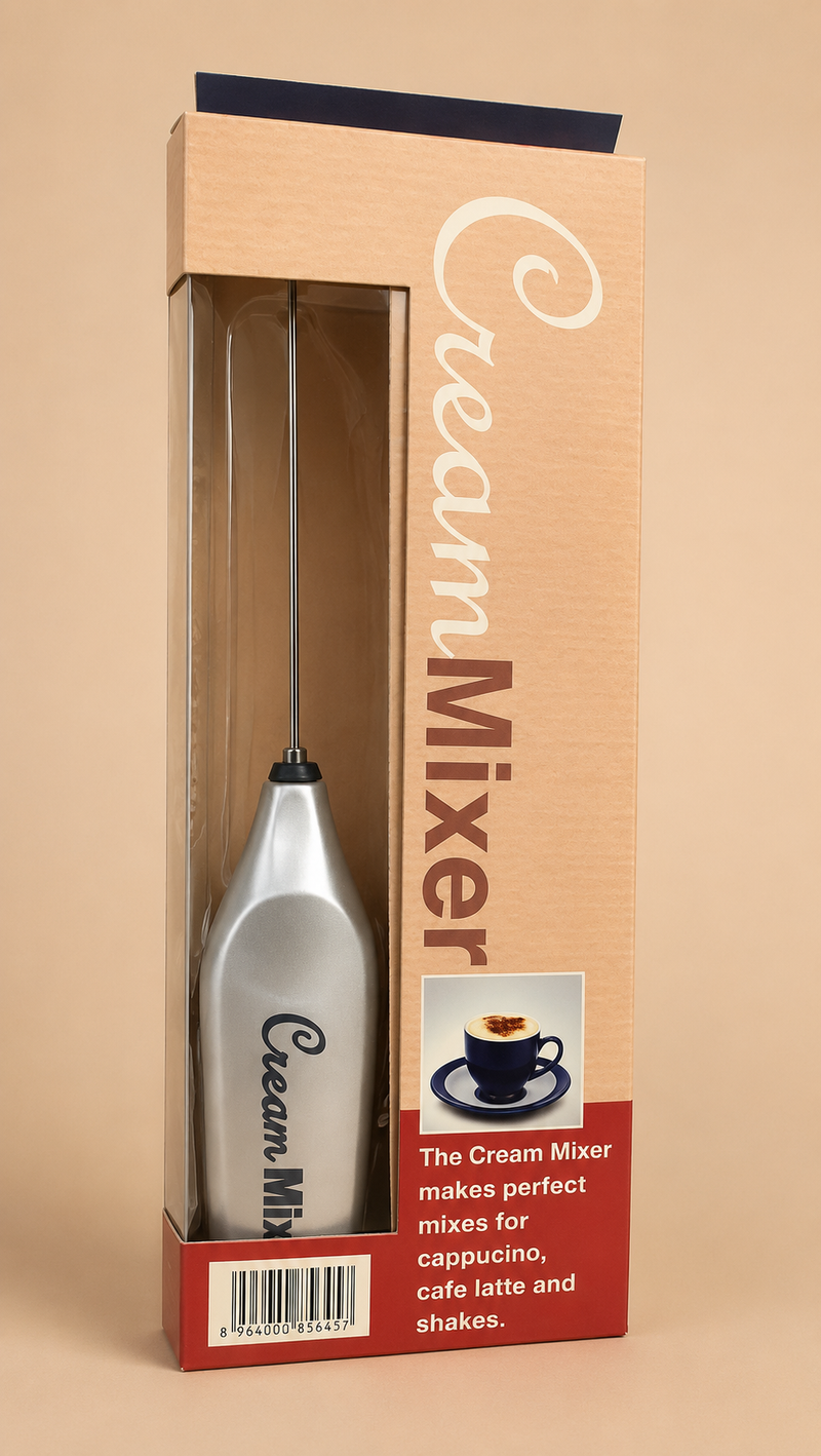 Handheld Electric Milk Frother & Coffee Mixer