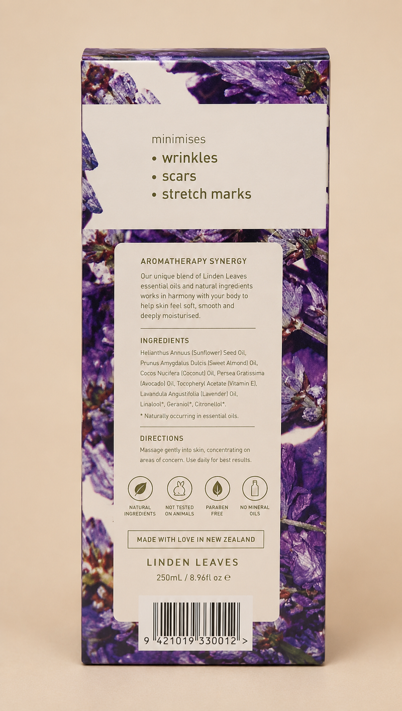 Linden Leaves Absolute Dreams Aromatherapy Body Oil 265ml