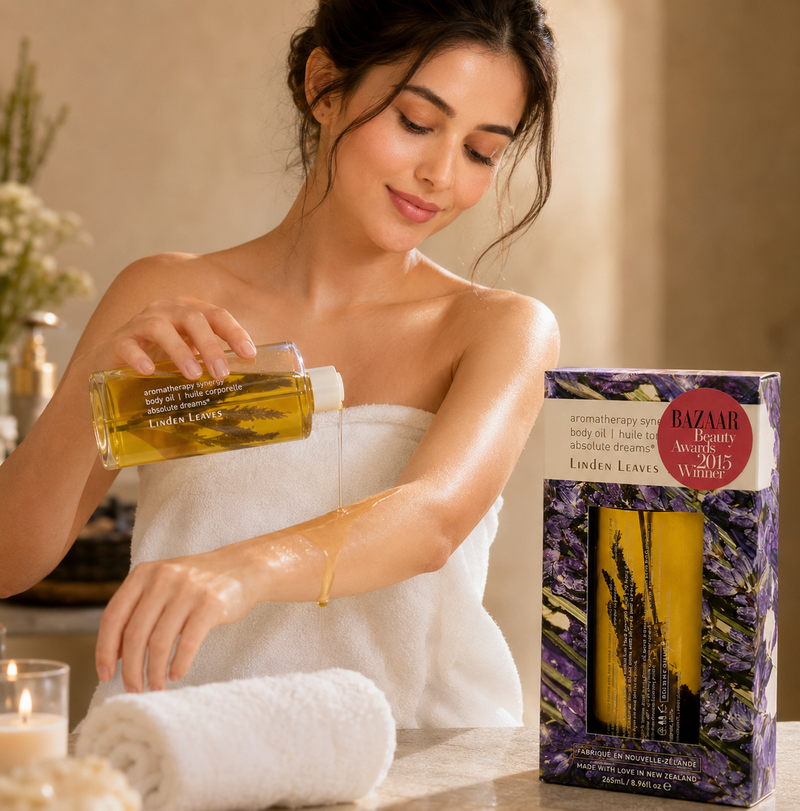 Linden Leaves Absolute Dreams Aromatherapy Body Oil 265ml
