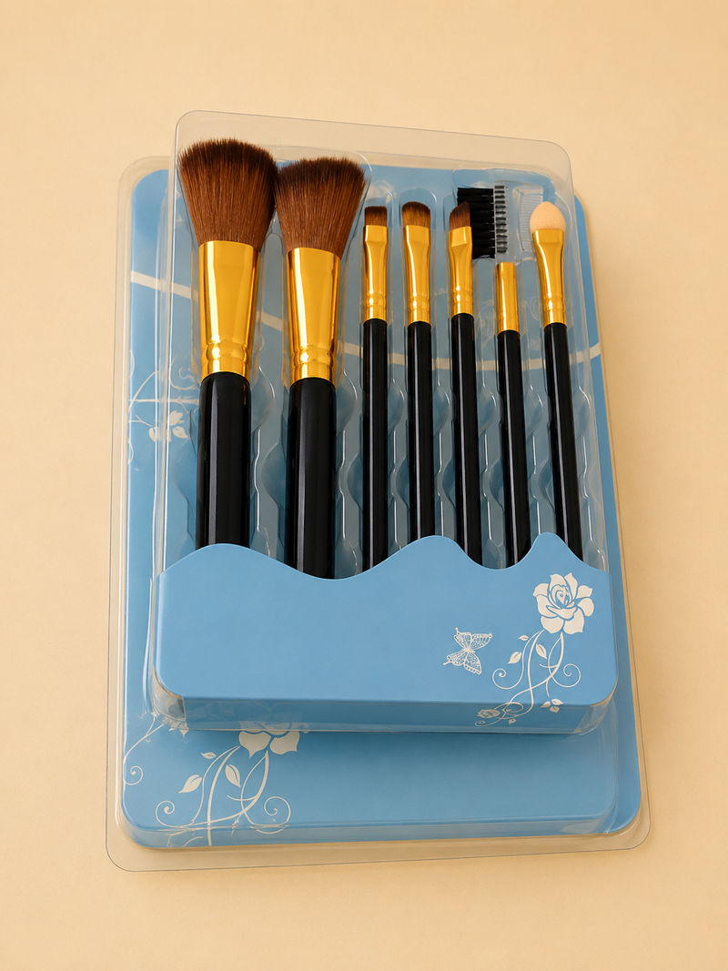 7-Piece Professional Makeup Brush Set