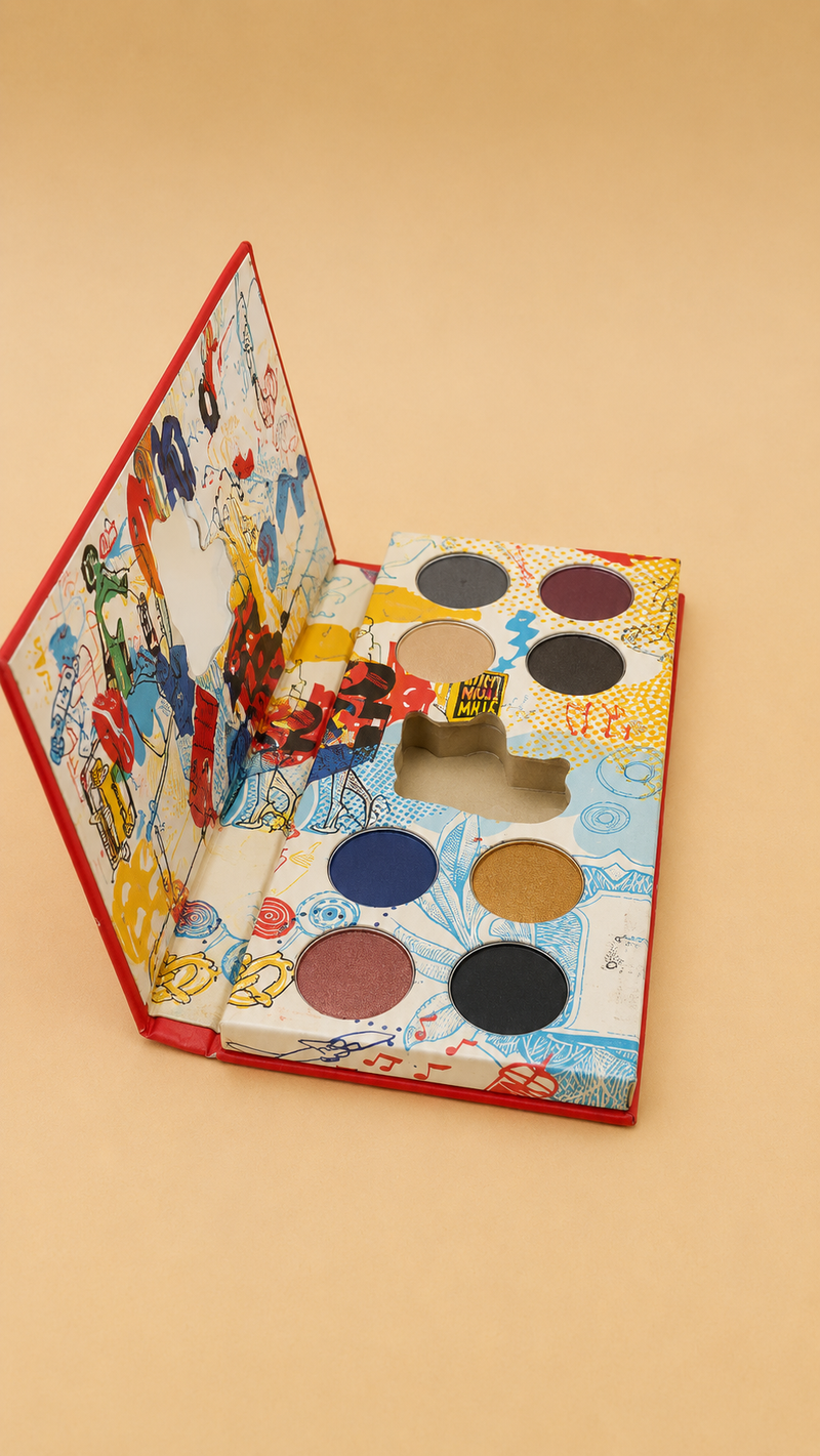 Rebecca Bonbon New York Eyeshadow & Lip Balm Makeup Palette – All-in-One Beauty Gift Set