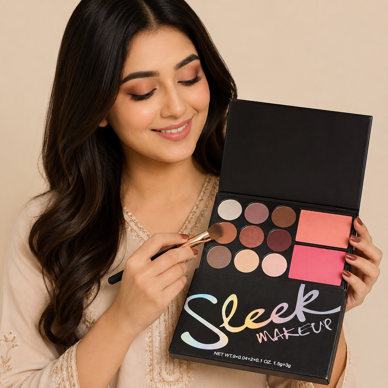 Sleek Makeup Gift Set – Eyes & Face Makeup Kit | Compact Beauty Collection