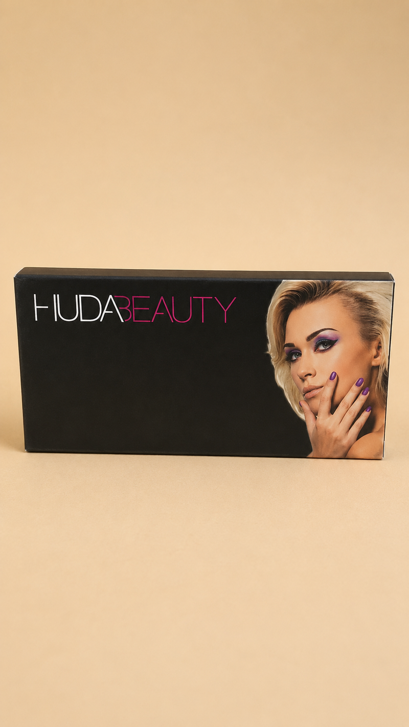 HUDA BEAUTY Professional Makeup Kit – Complete Beauty Set for Eyes, Face & Lips