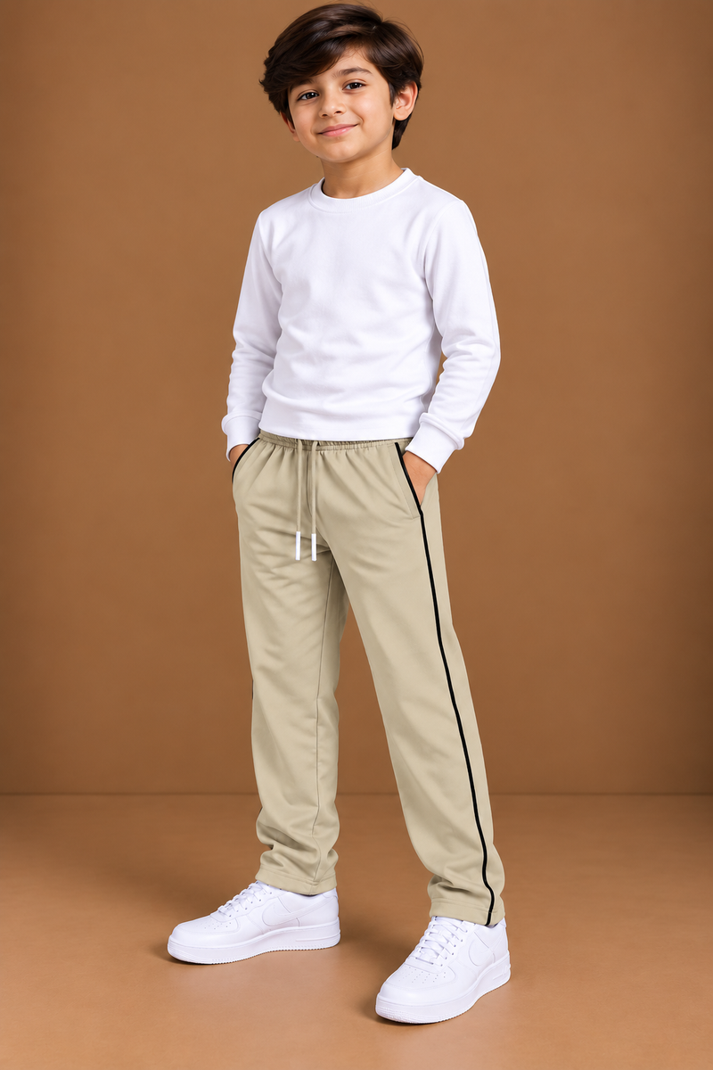 Premium Kids both seasons Trouser for off-white camel  bnm10