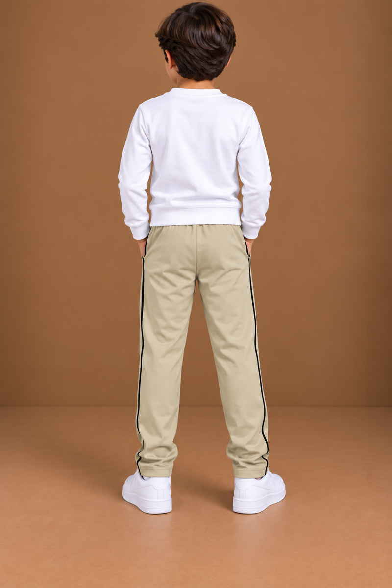 Premium Kids both seasons Trouser for off-white camel  bnm10
