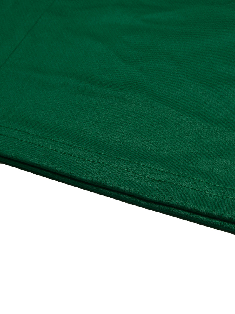 Louis Vicaci Summer Active Wear Tracksuit For Men-Green with Navy Panels-RT2437