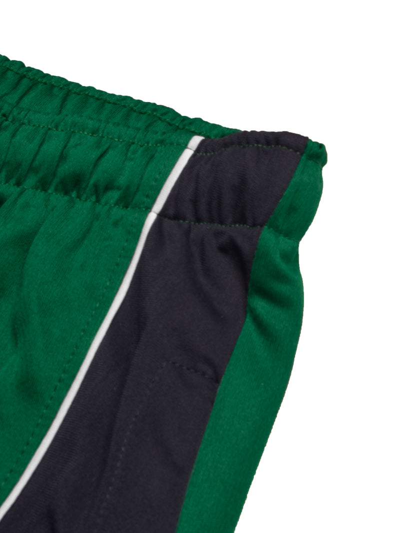 Louis Vicaci Summer Active Wear Tracksuit For Men-Green with Navy Panels-RT2437