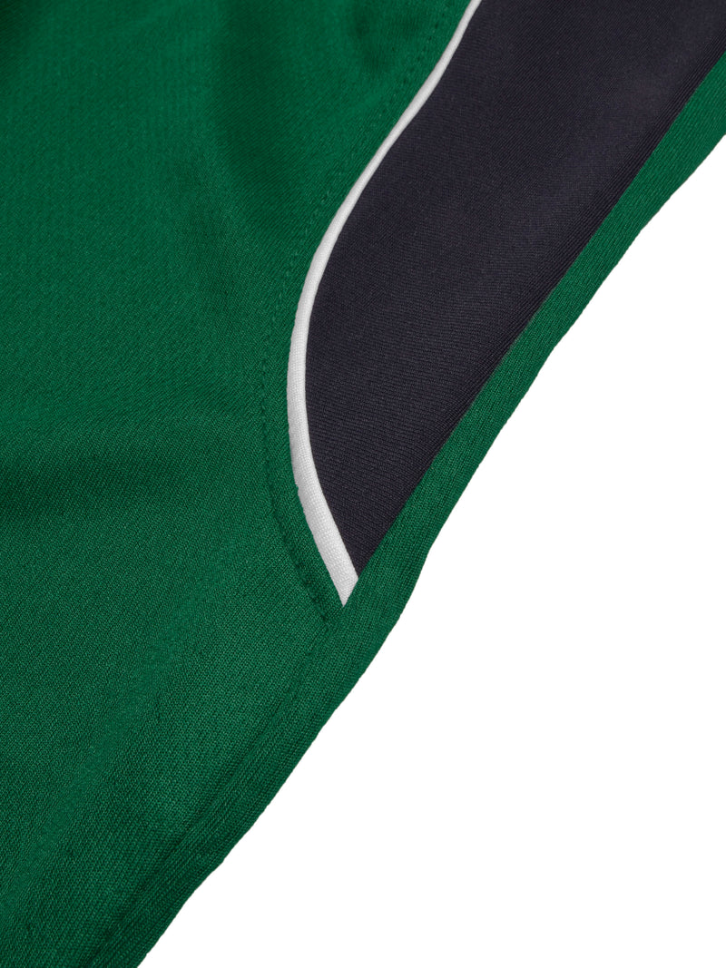 Louis Vicaci Summer Active Wear Tracksuit For Men-Green with Navy Panels-RT2437
