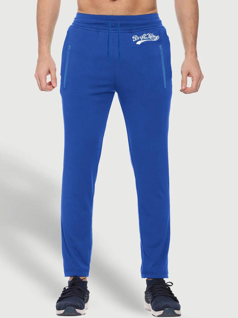 Drift King Regular Fit Fleece Trouser For Men-Dark Blue-BR14738