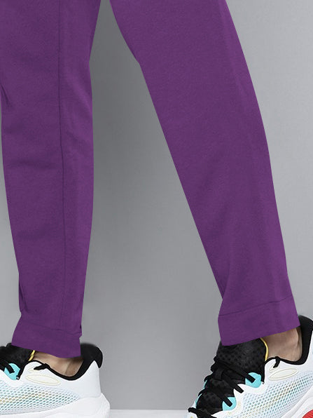 Drift King Slim Fit Fleece Trouser For Men-Dark Magenta-BR14737