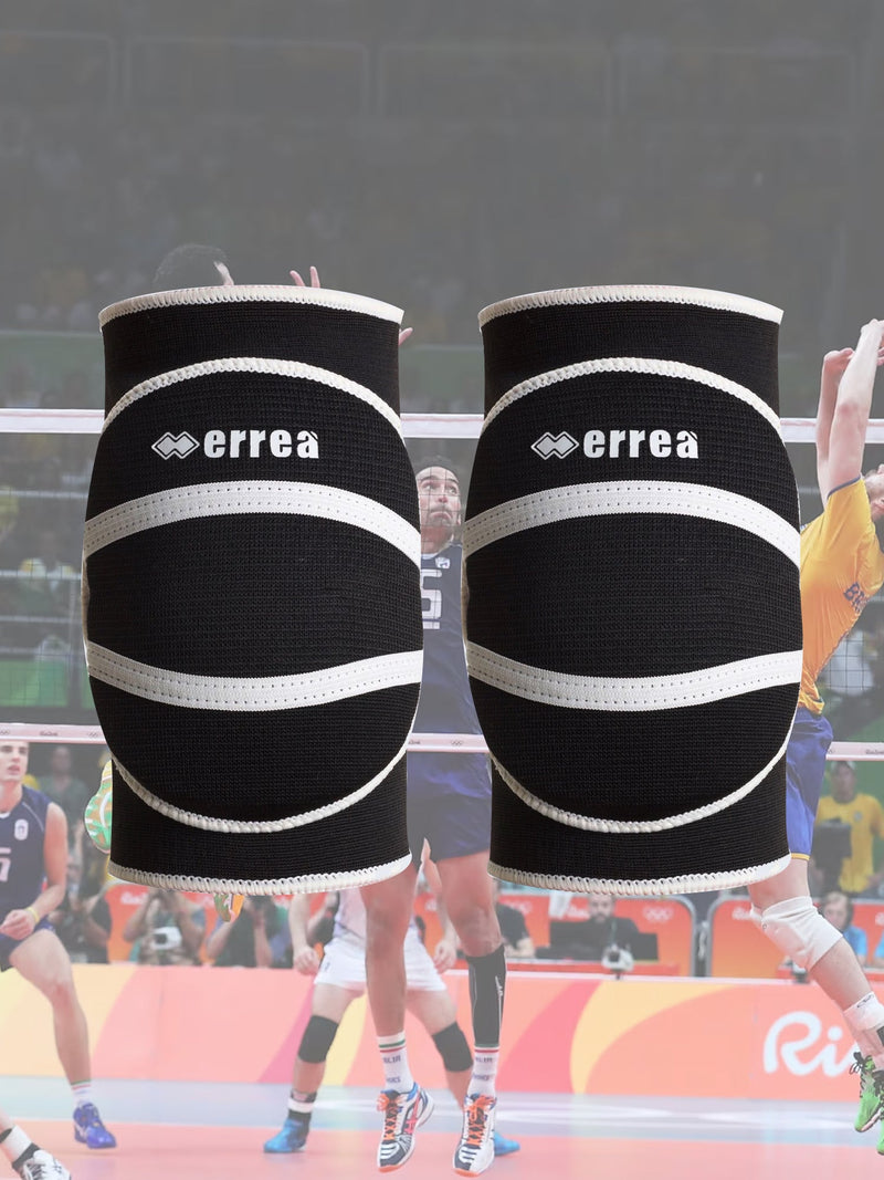 Errea Knee Protector Volleyball Pads-Black-LV544