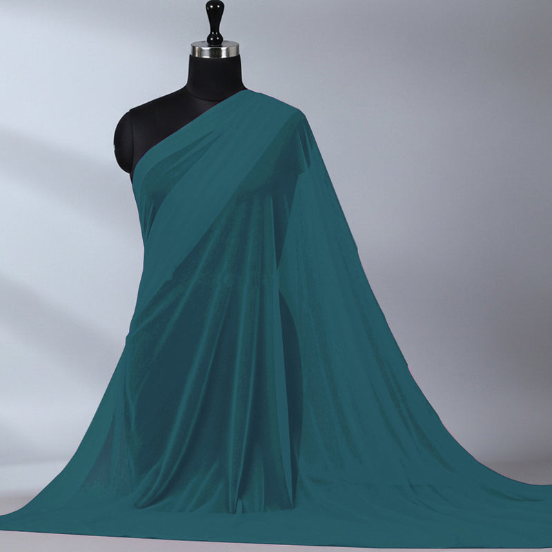 Imported Net Dupatta-Dark Zinc