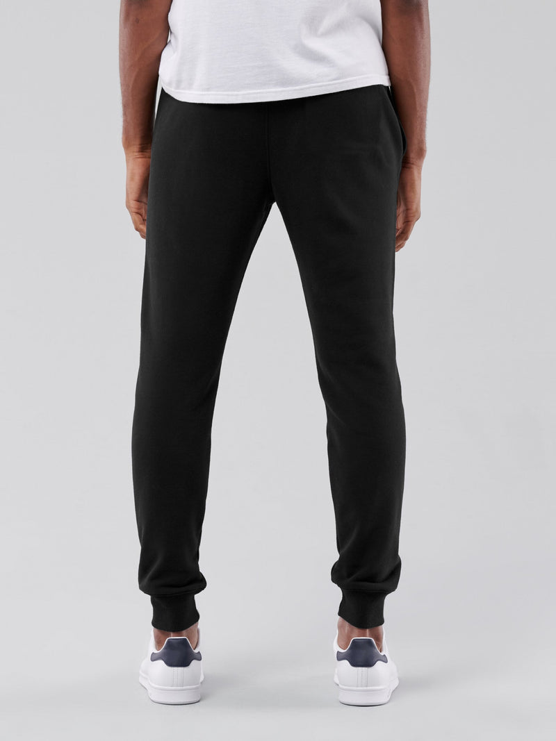 Drift King Slim Fit Light Fleece Jogger Trouser For Men-Black-BR1090
