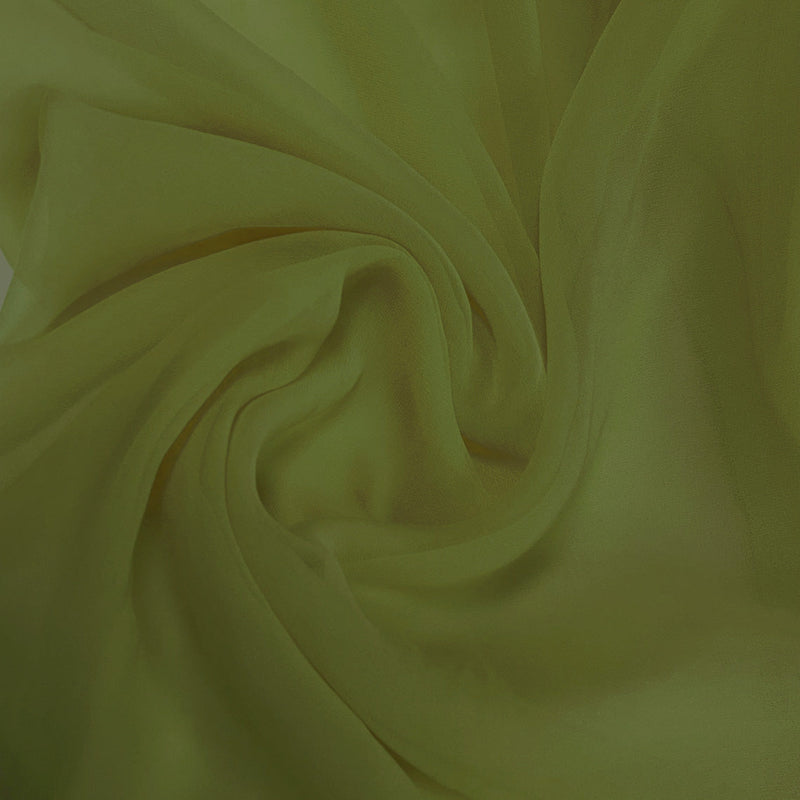 Imported Net Dupatta- Olive