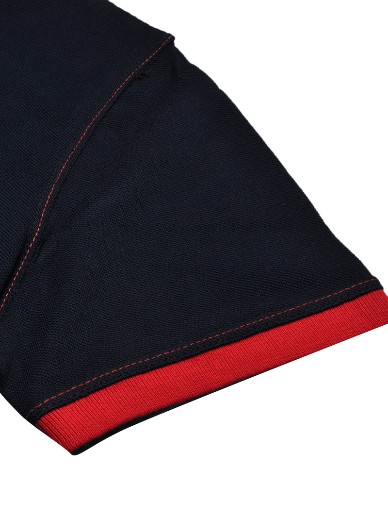 LV Summer Polo Shirt For Men-Dark Navy-BR12980