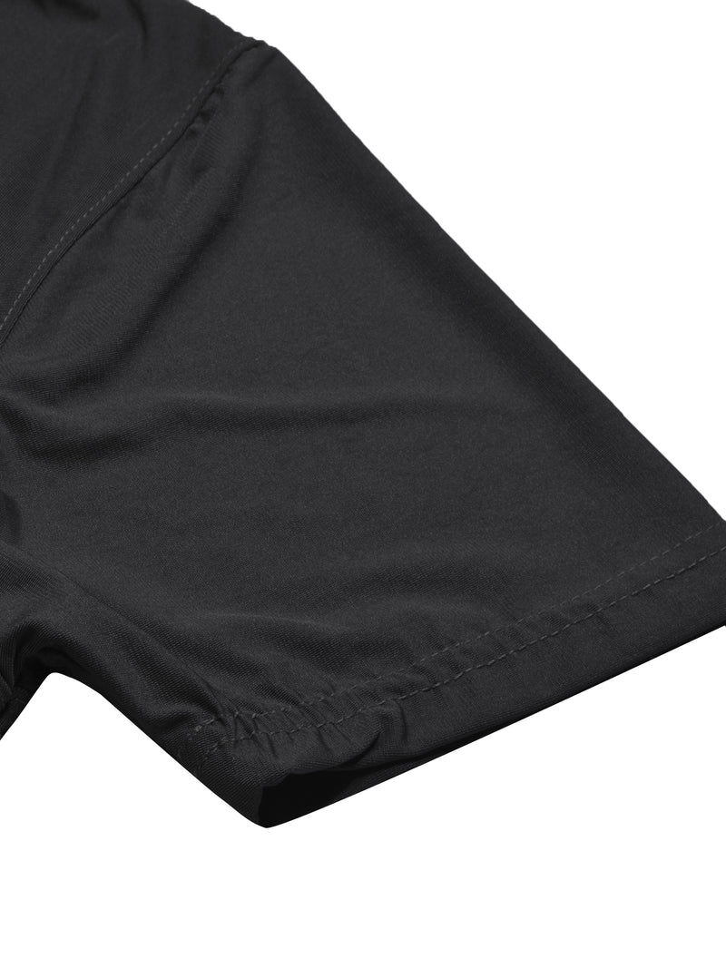 Louis Vicaci Summer T Shirt For Men-Dark Grey-BR13200