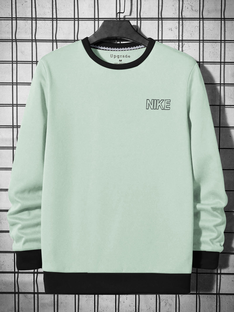 NK Fleece Funky Style Sweatshirt For Men-BR14491