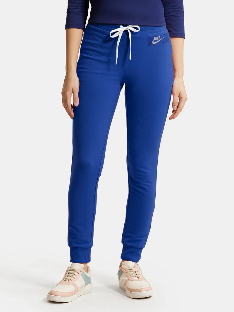 NK Fleece Slim Fit Jogger Trouser For Men-Dark Blue-BR14318