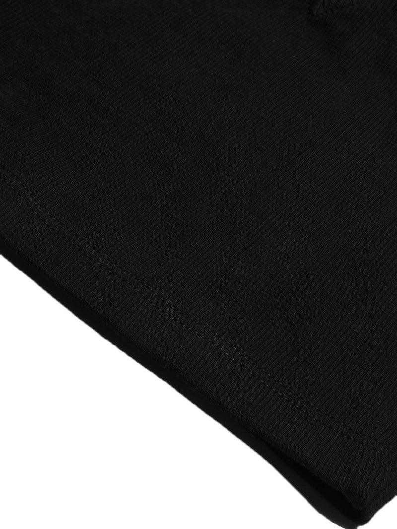 Next Ribbed Strappy Top For Baby Girls-Black-BR13292