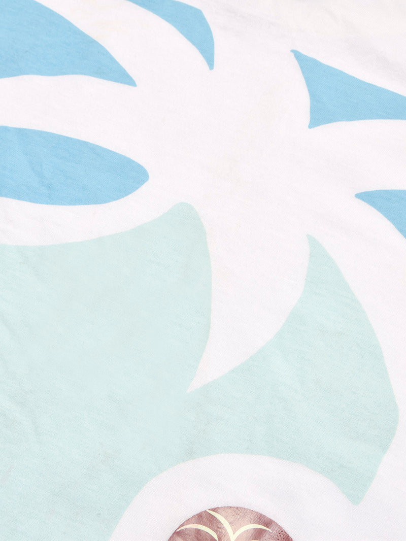 Summer Single Jersey Crew Neck Tee Shirt For Men-White-BE13273