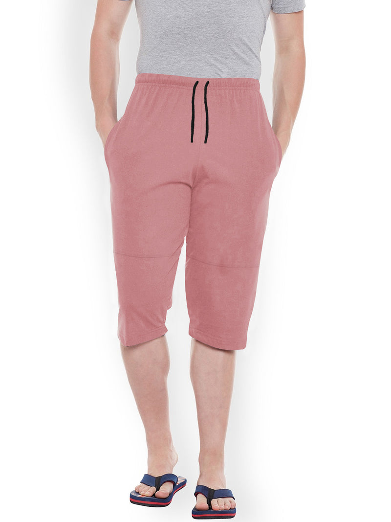 Next Single Jersey Lounge Short For Men-Dark Pink-BR13236