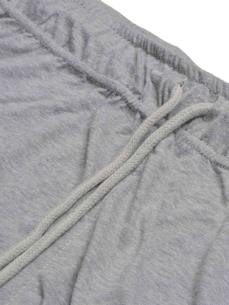 Next Single Jersey Lounge Short For Men-Grey Melange-BR13234