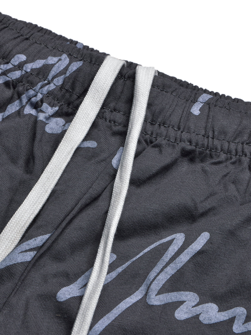 Next Single Jersey Short For Kids-Slate Grey-BR13454