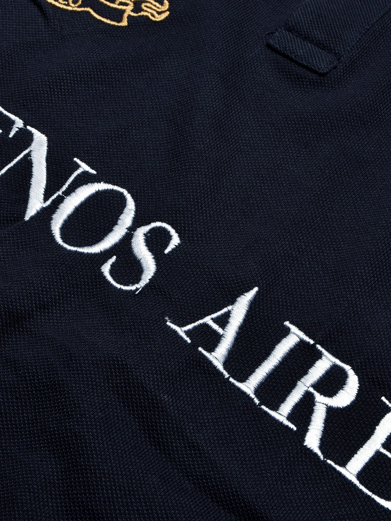 PRL Stylish Pique Summer Polo For Men-Navy with White-BR13006