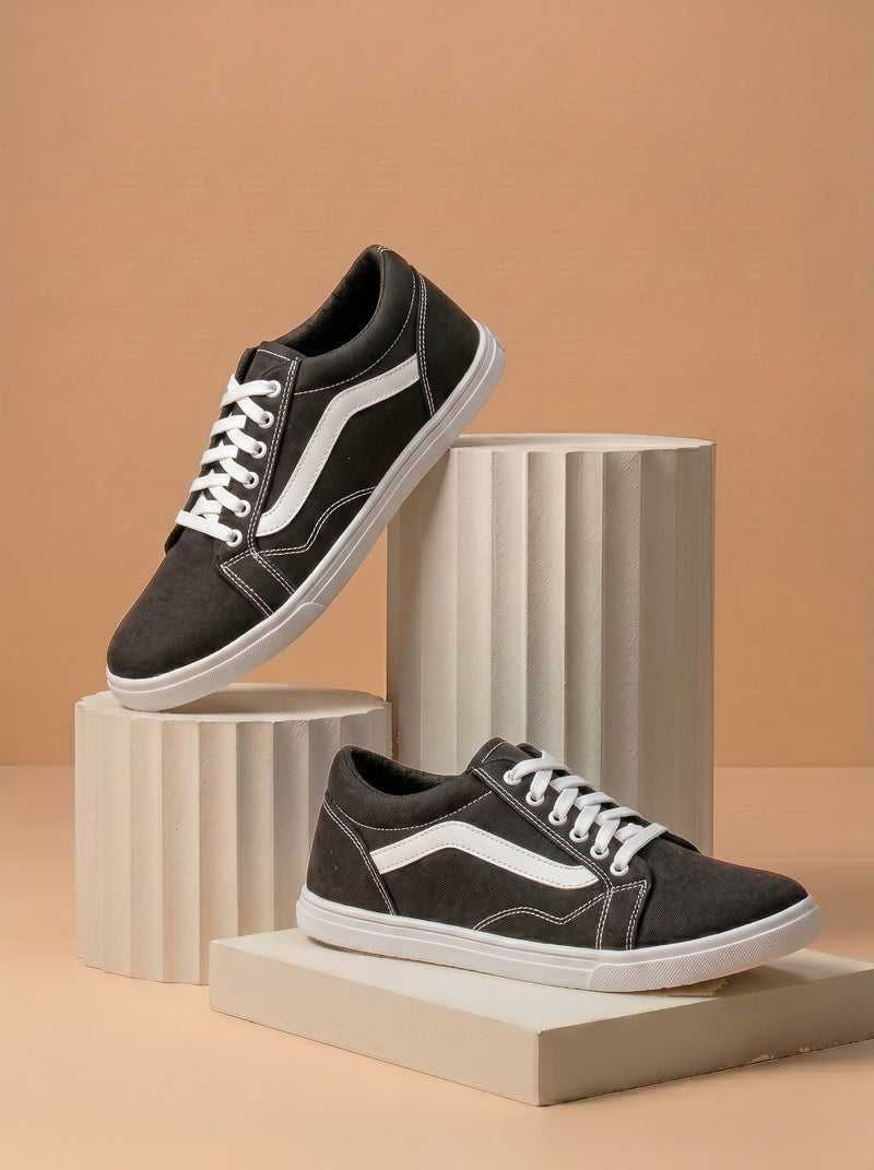 Classic Sneaker Shoes For Men-Light Black-BE2041