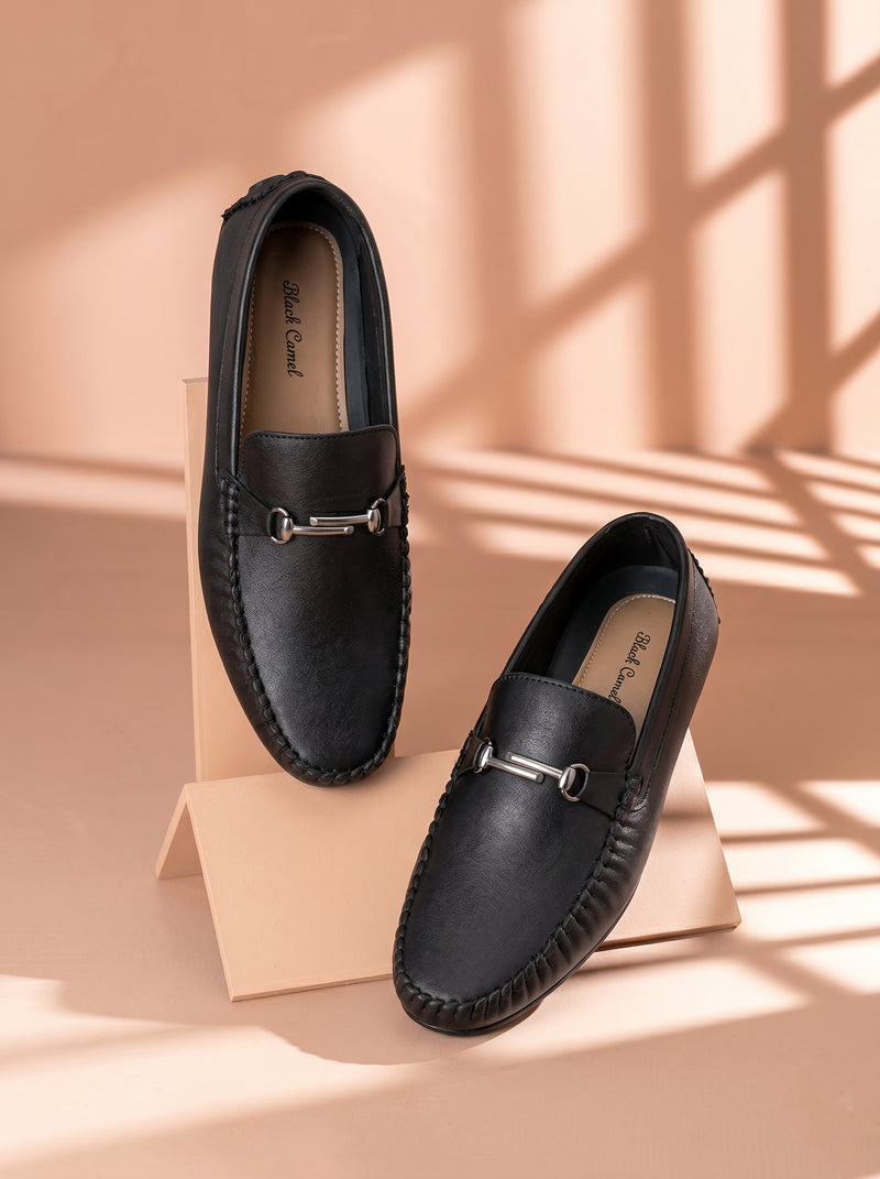 Men's Comfortable Formal Shoes-Black-BE8674