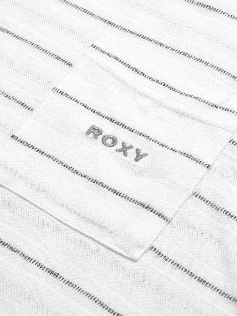 Roxy Sleeveless Pocket Style Vest T Shirt For Men-White With Stripes-BR13196