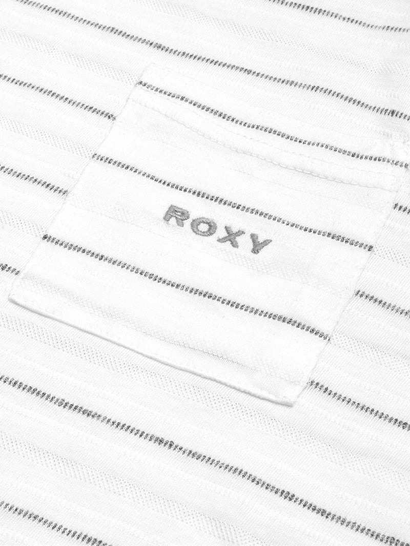 Roxy Sleeveless Pocket Style Vest T Shirt For Men-White With Stripes-BR13196