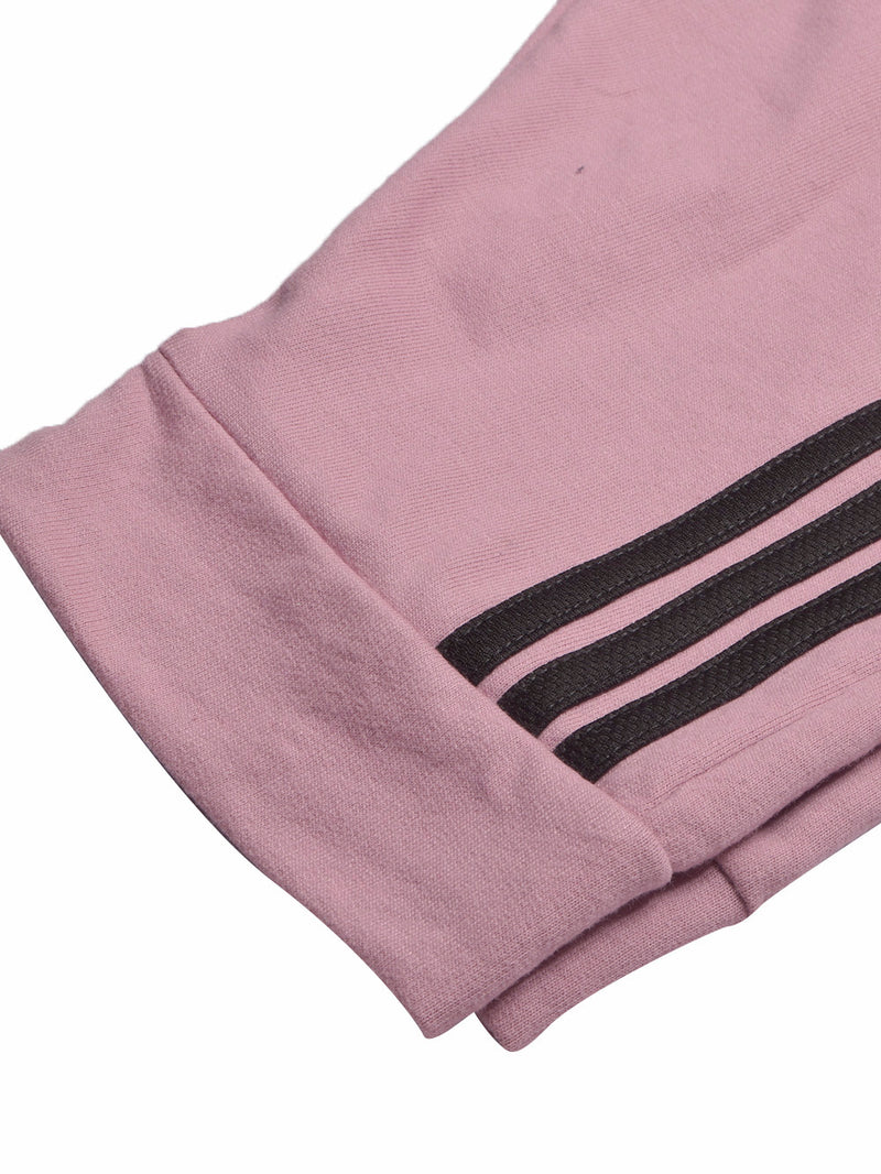 Summer Jersey Terry Slim Fit Bermuda Short For Men-Light Purple with Stripes-BR13238