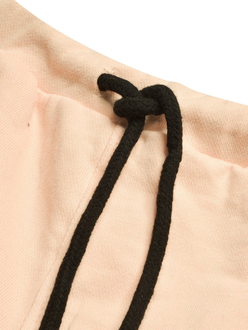 Summer Jersey Terry Slim Fit Short For Kids-Skin with Black Stripes-BR13225