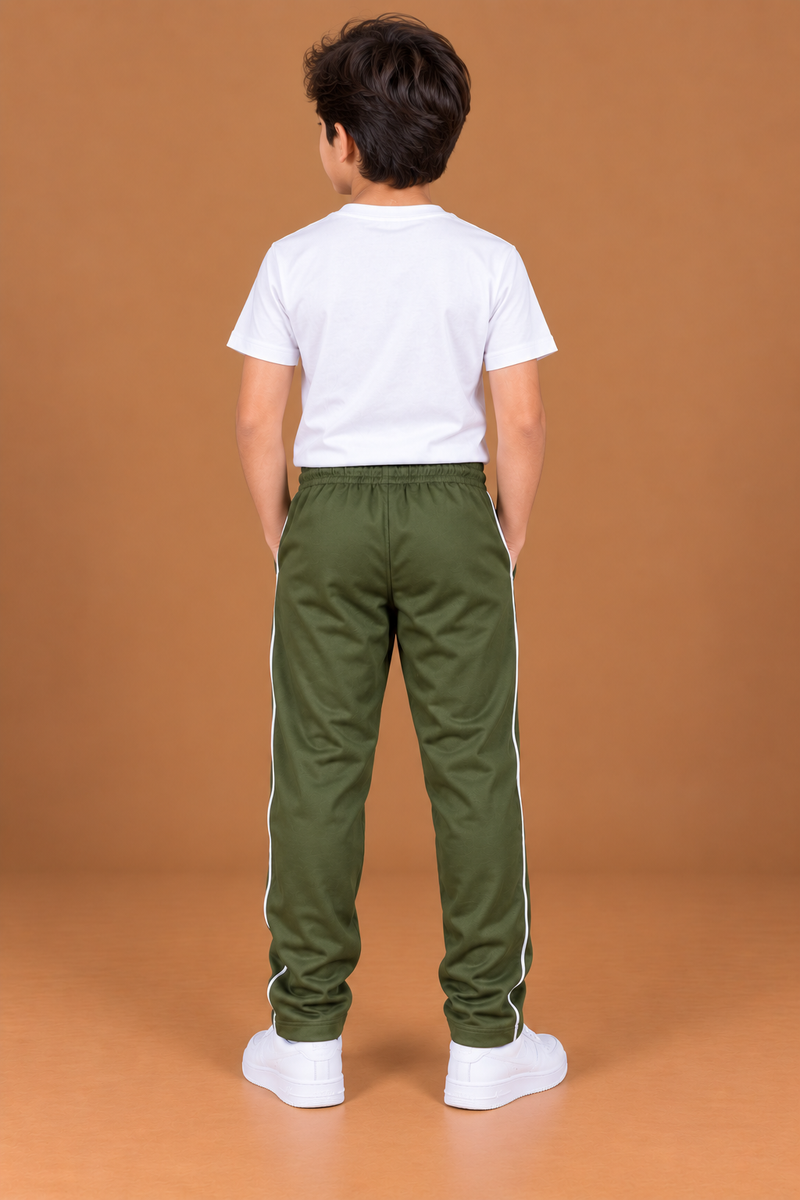 Premium Kids both seasons Trouser for olive-green bnm016