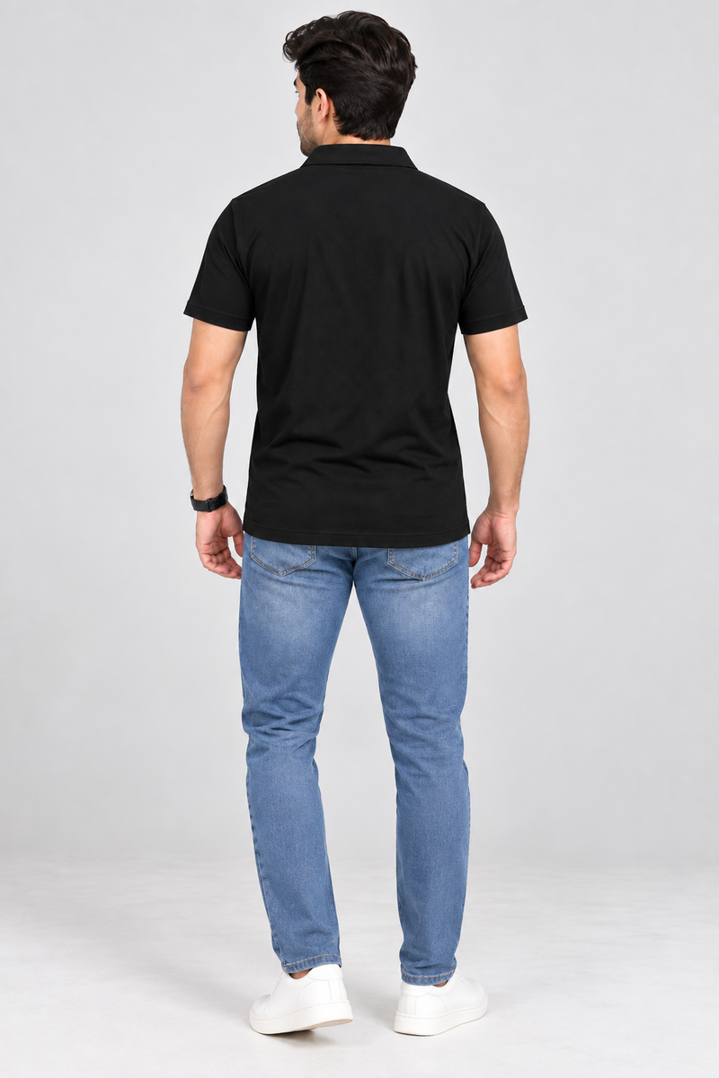 Men’s Premium Striped Polo Shirt – rf02