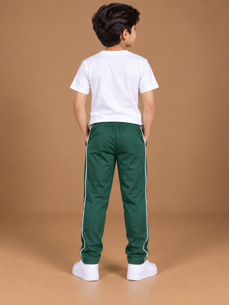 Premium Kids both seasons Trouser for bottle green  bnm012